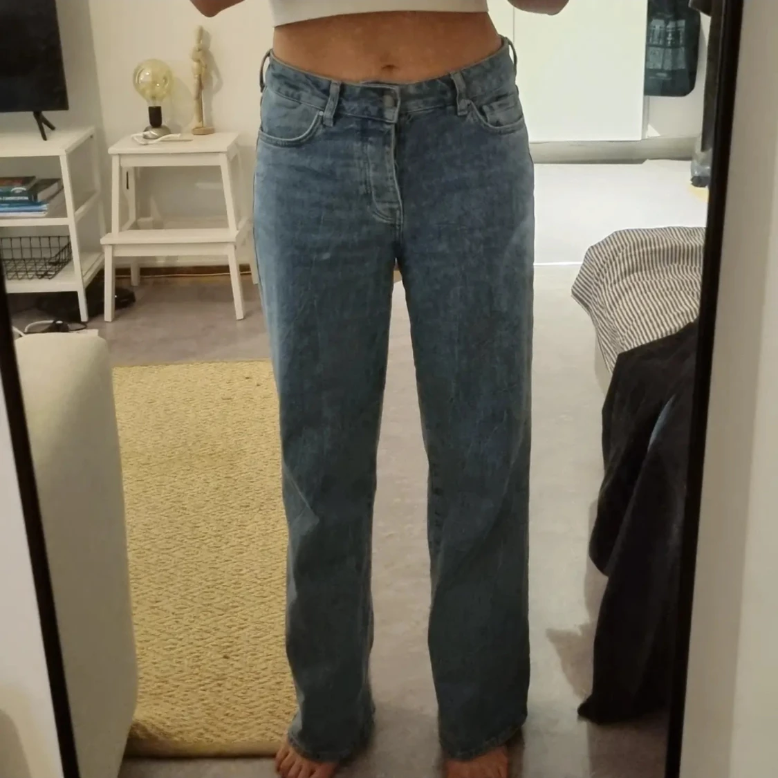 Raka jeans från KARVE säljes!🥰