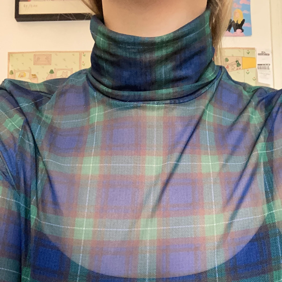 Rutig meshpolo från & Other stories - 90