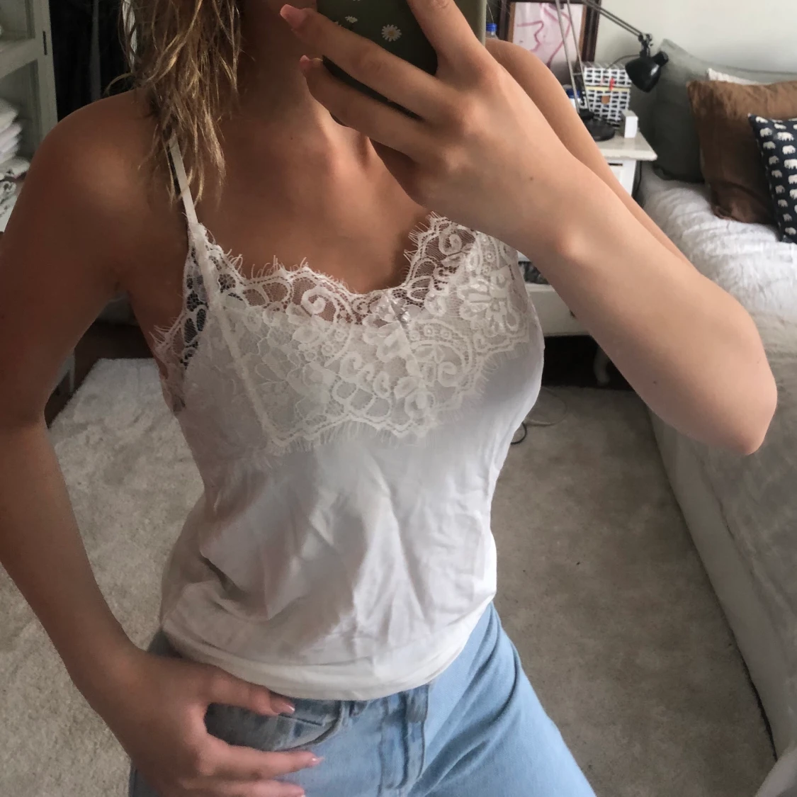 Skönt linne som inte kommer till användning längre! 🦋Köparen står för frakten🦋Paketpris kan alltid fixas!🦋 - 90