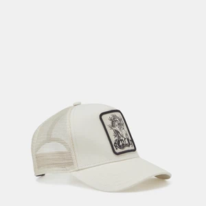 Vit Trucker Keps - Säljer min keps som jag använt ungefär tre gånger som mest. Den har lite smink på insidan, men inte mycket. Orginalpriset var 500kr🤍