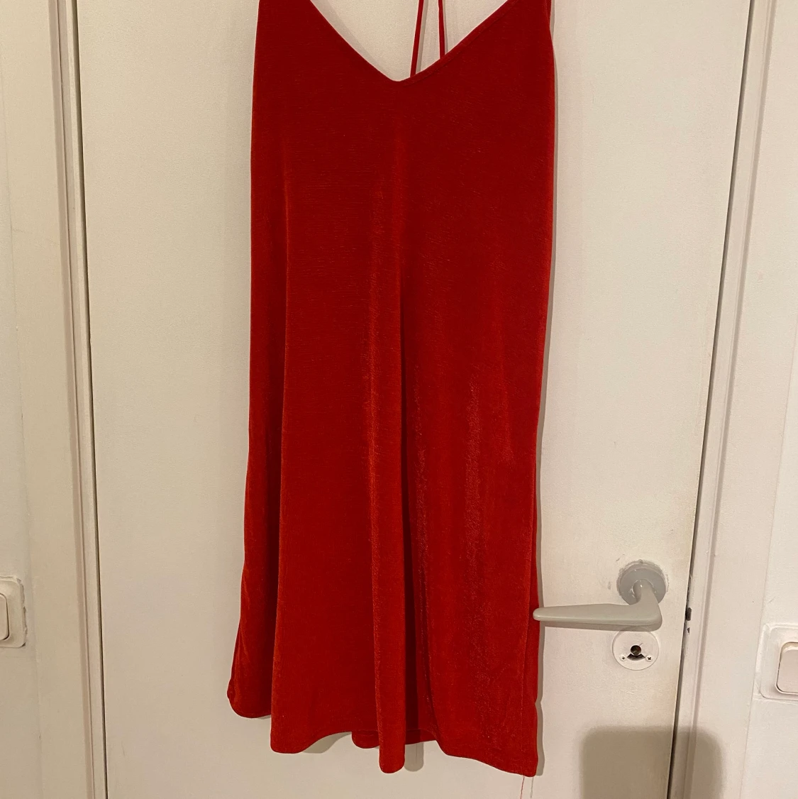 Röd klänning - 90