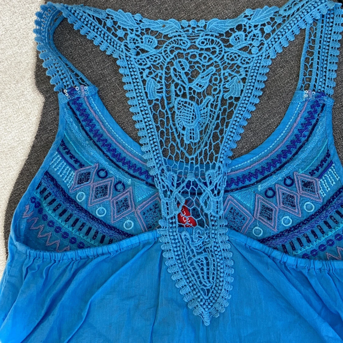 Linne boho romantisk hippie  - 90