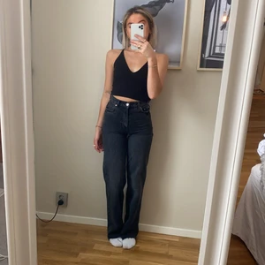 Gråa jeans  - 90s high waist från Gina! Aldrig använda. Frakt tillkommer 