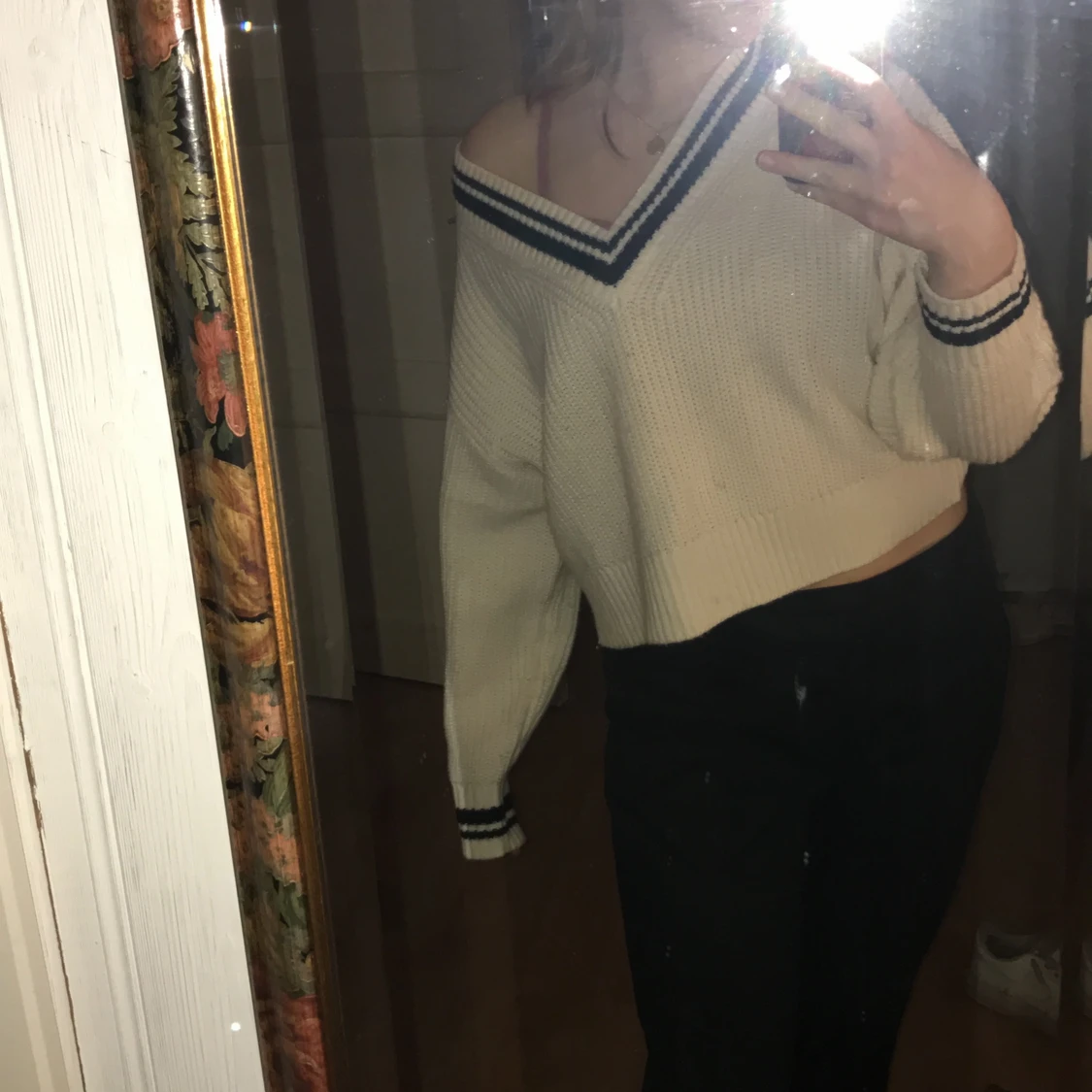 Stickat i storlek S - 90