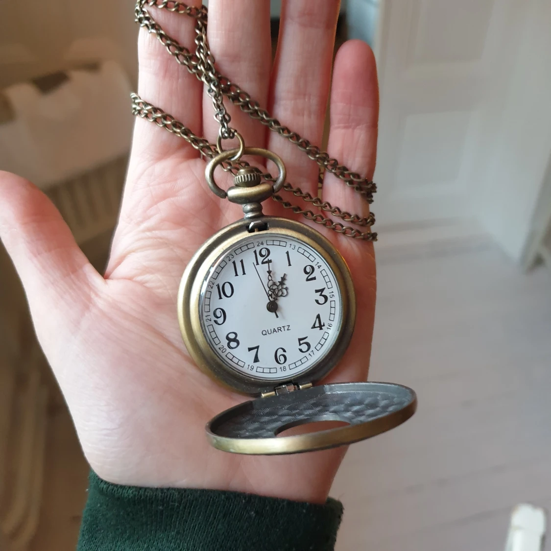 Klocka Halsband Kedja - 90