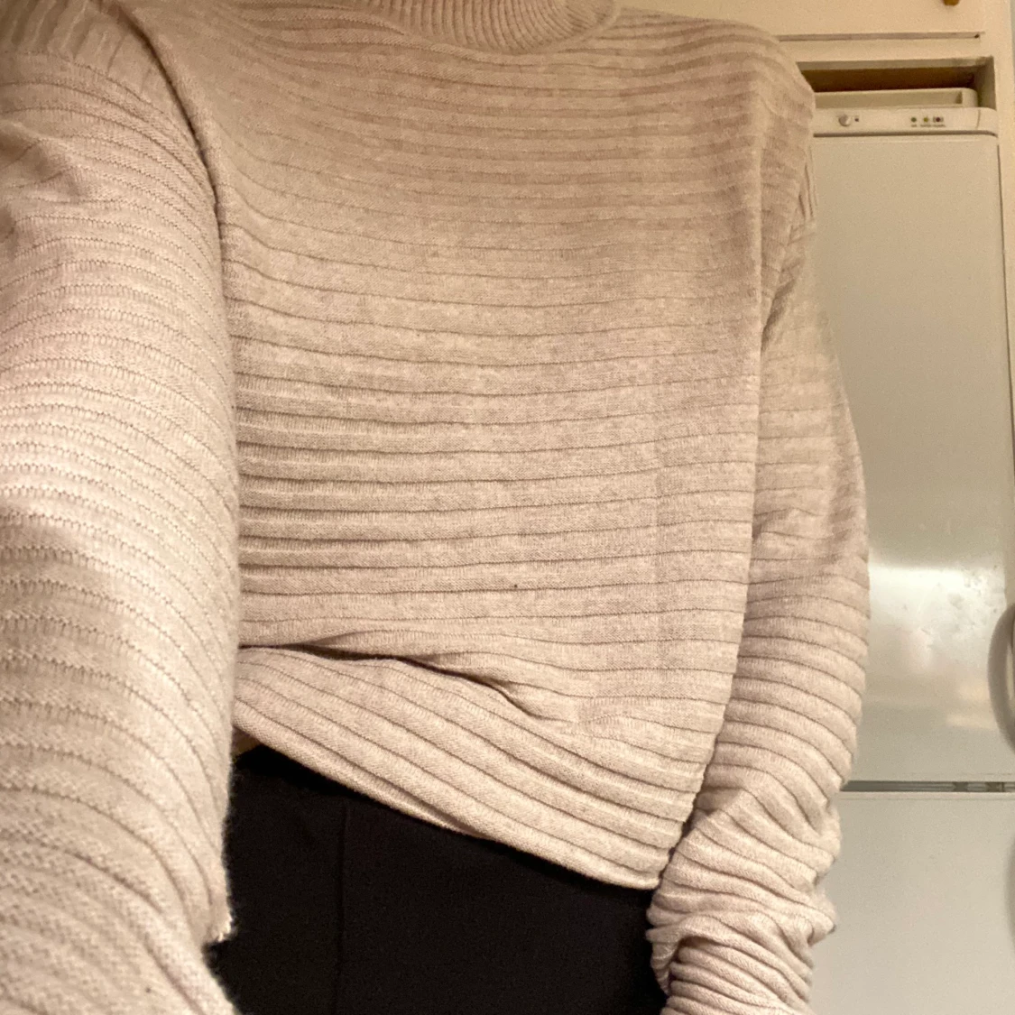 Ribbad tröja storlek S - 90