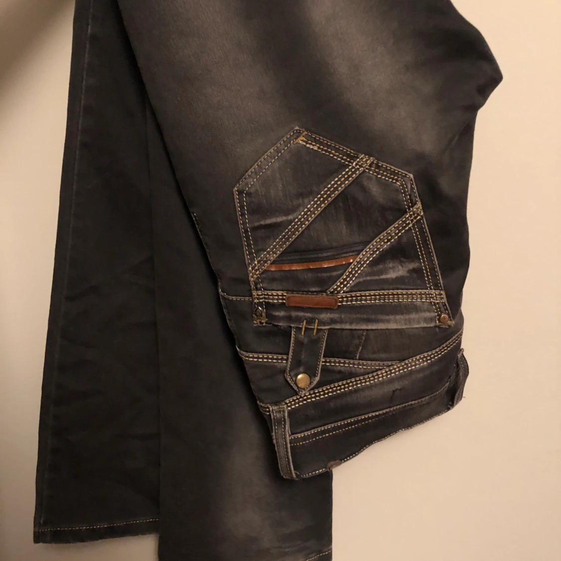 Snygga lågmidjade jeans - 90