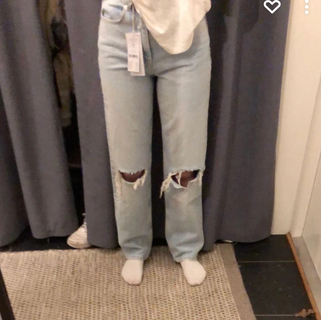 90s high waist med hål - 90