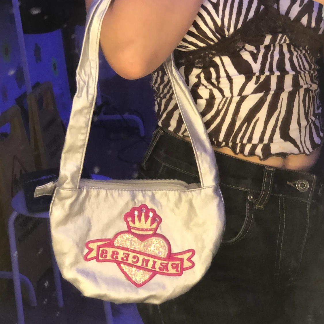 princess väska med strass💞💞 - 90