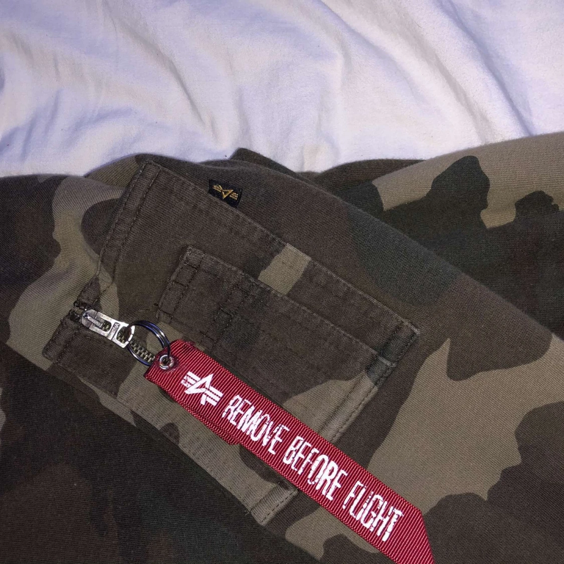 Hej en jätte fin alpha hoodie i st L  - 90