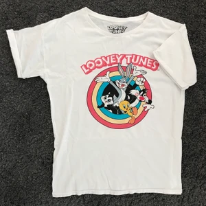 Looney Tunes t-shirt  - Looney Tunes t-shirt i bra skick köpt från Pull&Bear. Står storlek m men sitter väldigt oversized på mig som brukar ha storlek 38. Skriv privat för fler bilder. Frakt är ej inkluderat🤍