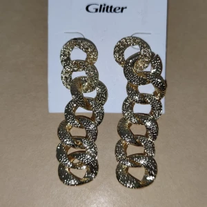 Örhängen - Helt nya örhängen köpta på glitter, nypris 129kr. 60kr + frakt står inte för postens slarv