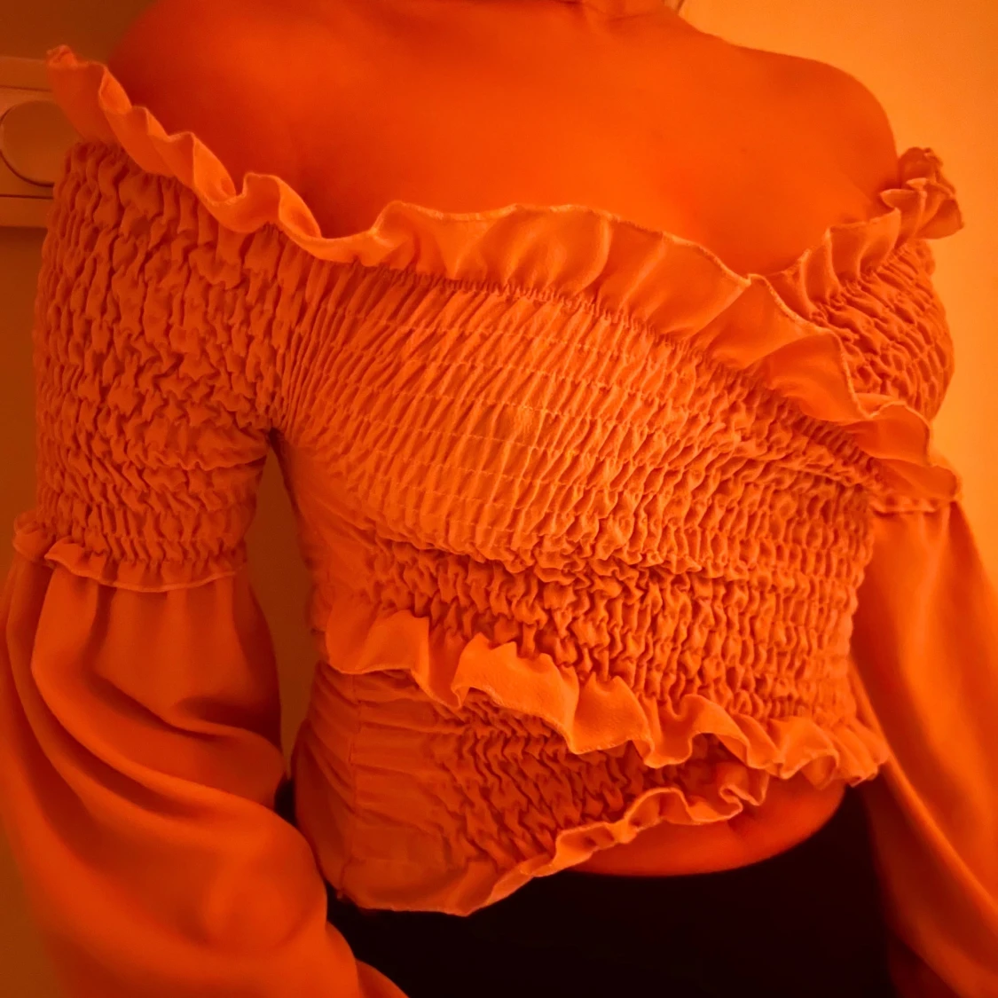 Söt rosa topp/blus - 90