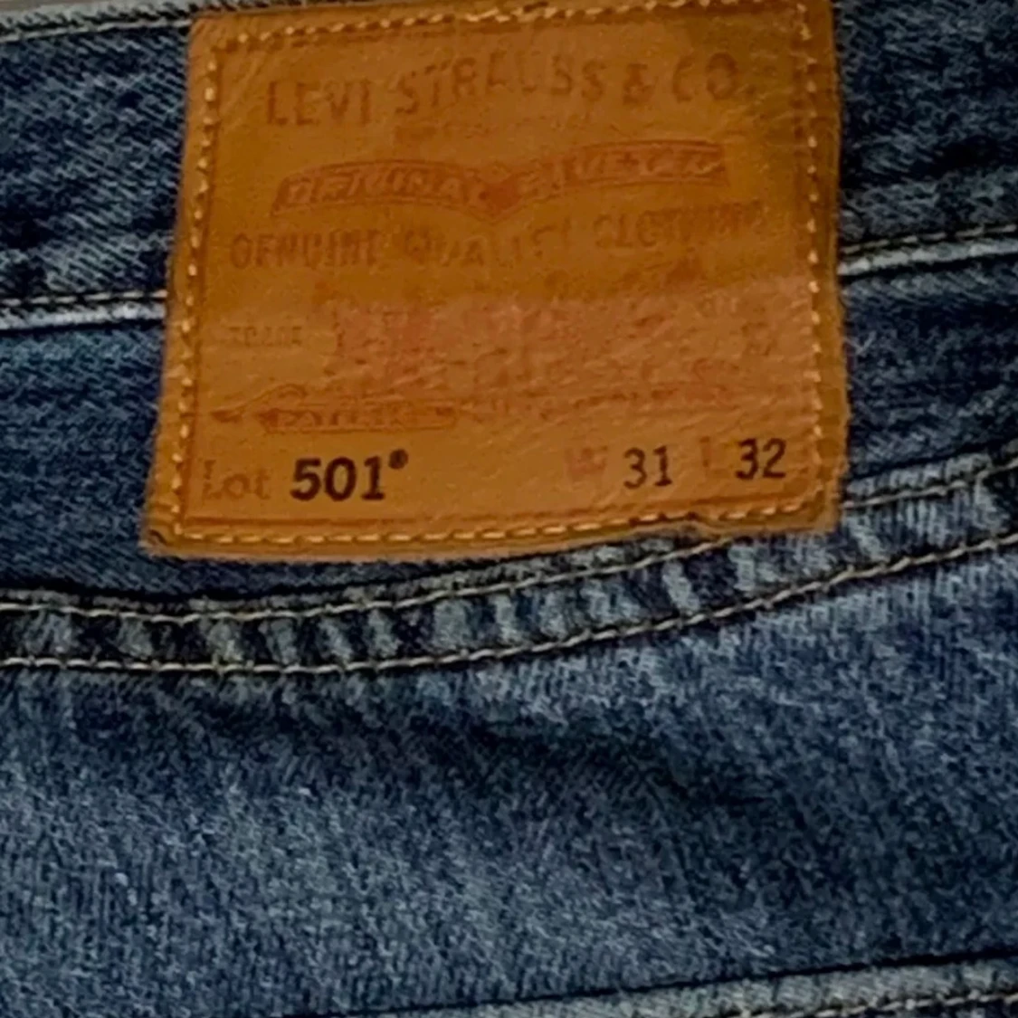 Levis 501 mörklå - 91