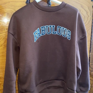 Tröja - Säljer fin fina tröja den är i nu skick har andvänt den 3-4 gngr den är i storlek S säljer den pågrund av att den blev liten💕