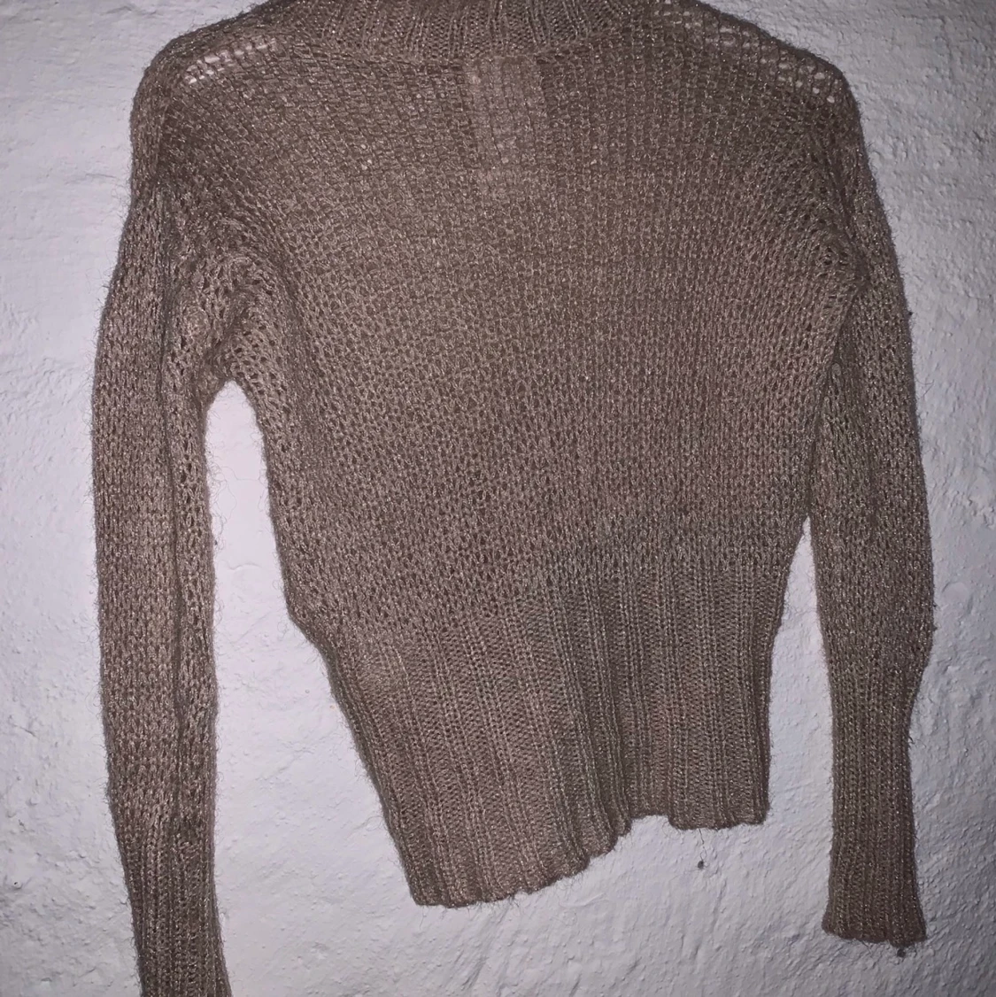 Project AJ117 glitter, turtle neck sweater