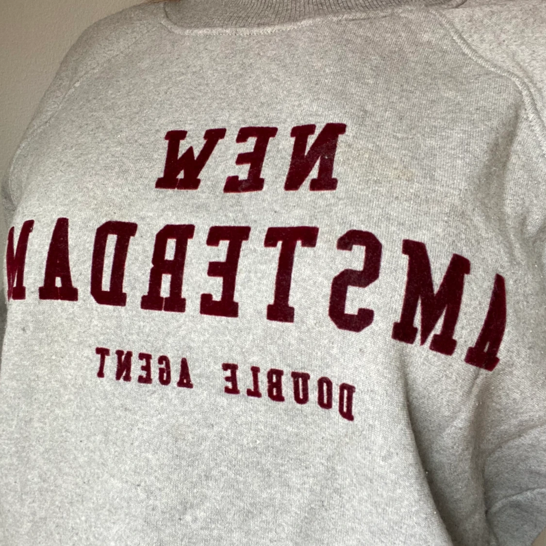 Grå sweatshirt Double Agent - 90