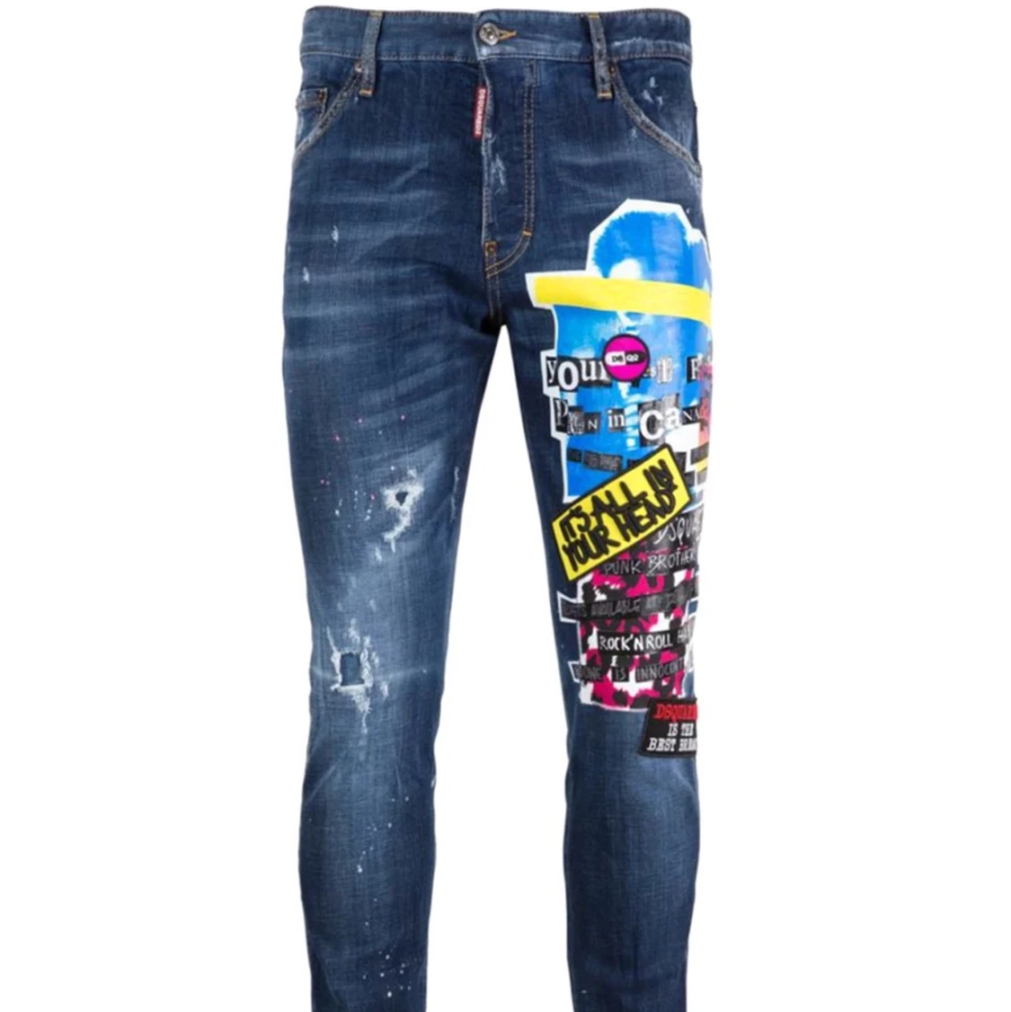 Dsquared2 medelhöga skinny-jeans - 90