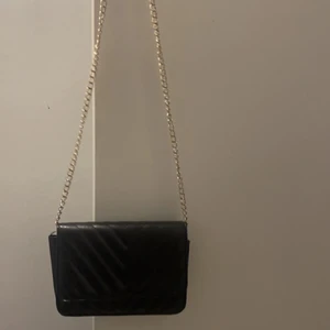 Väska med guldband - En väska som aldirg kommer tillanvändig då det är guld på den och använder mesta dels silver