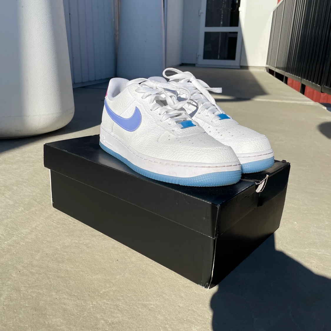 Nike air force 1 UV reactive