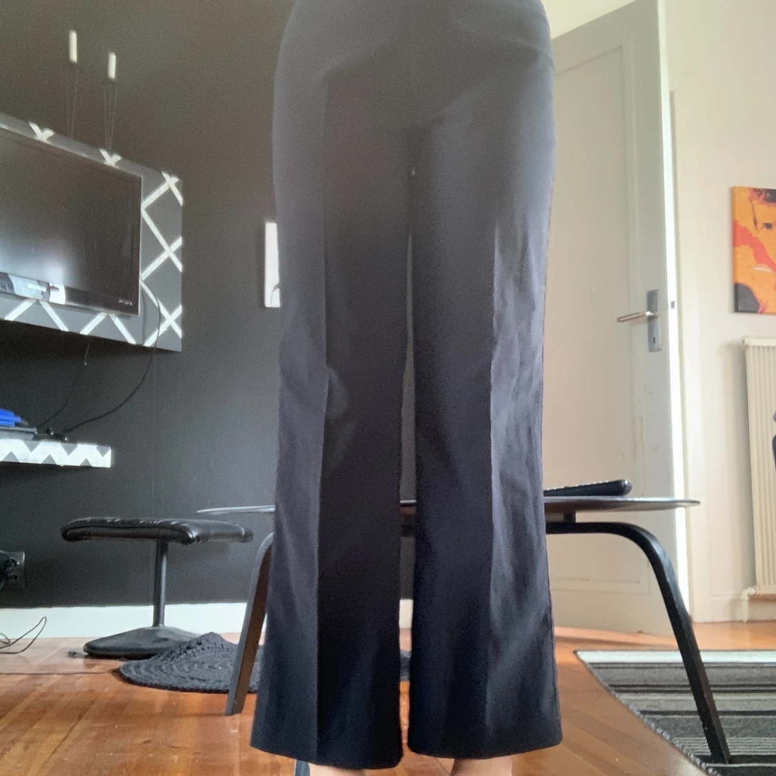 Svarta kostymbyxor - 91