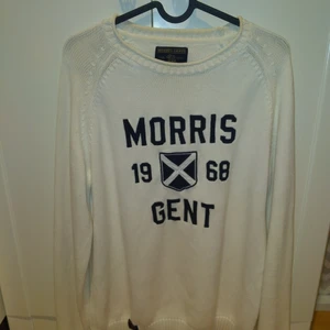 Morris stickad crewneck strl M - Väldigt bra skick, nypris 1300.
