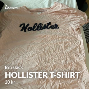 Hollister T-shirt  - Storlek L ! Behöver bli av med allt pga flytt, vid fler plagg paketpris 😌❤️‍🔥