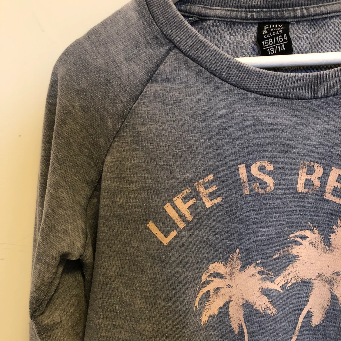 Sweatshirt med tryck  - 91