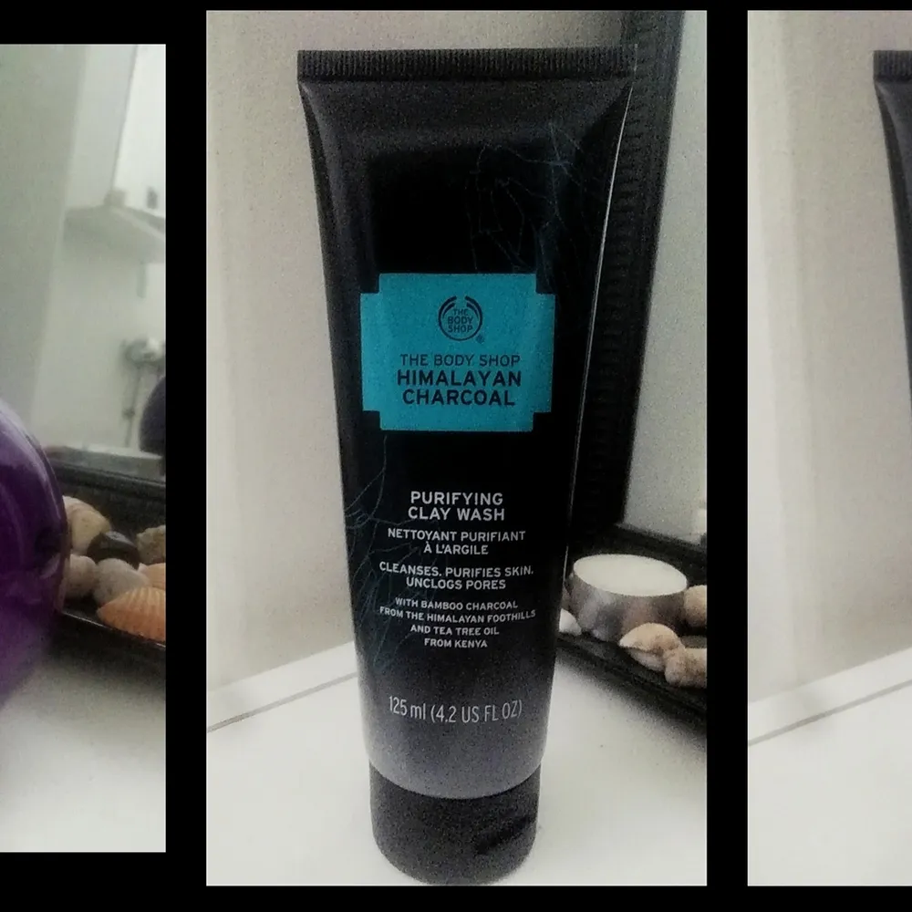 Helt ny/oanvänd The Body Shop - Himalayan Charcoal Purifying Clay Wash, (125ml) är en ansiktstvätt som skonsamt avlägsnar orenheter och mattar ner huden med hjälp av kol från odlad bambu och tea tree-olja. Den silkeslena blandningen passar alla hudtyper och rengör på djupet utan att torka ut huden för en mjukare, fräschare och mattare look. Community Fair Trade-producerad Tea tree-olja som har naturligt rengörande egenskaper som gör den mycket populär.  Ordinariepris 185:- . Övrigt.