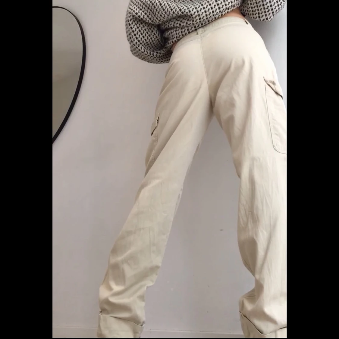 Coola beige byxor!! - 90