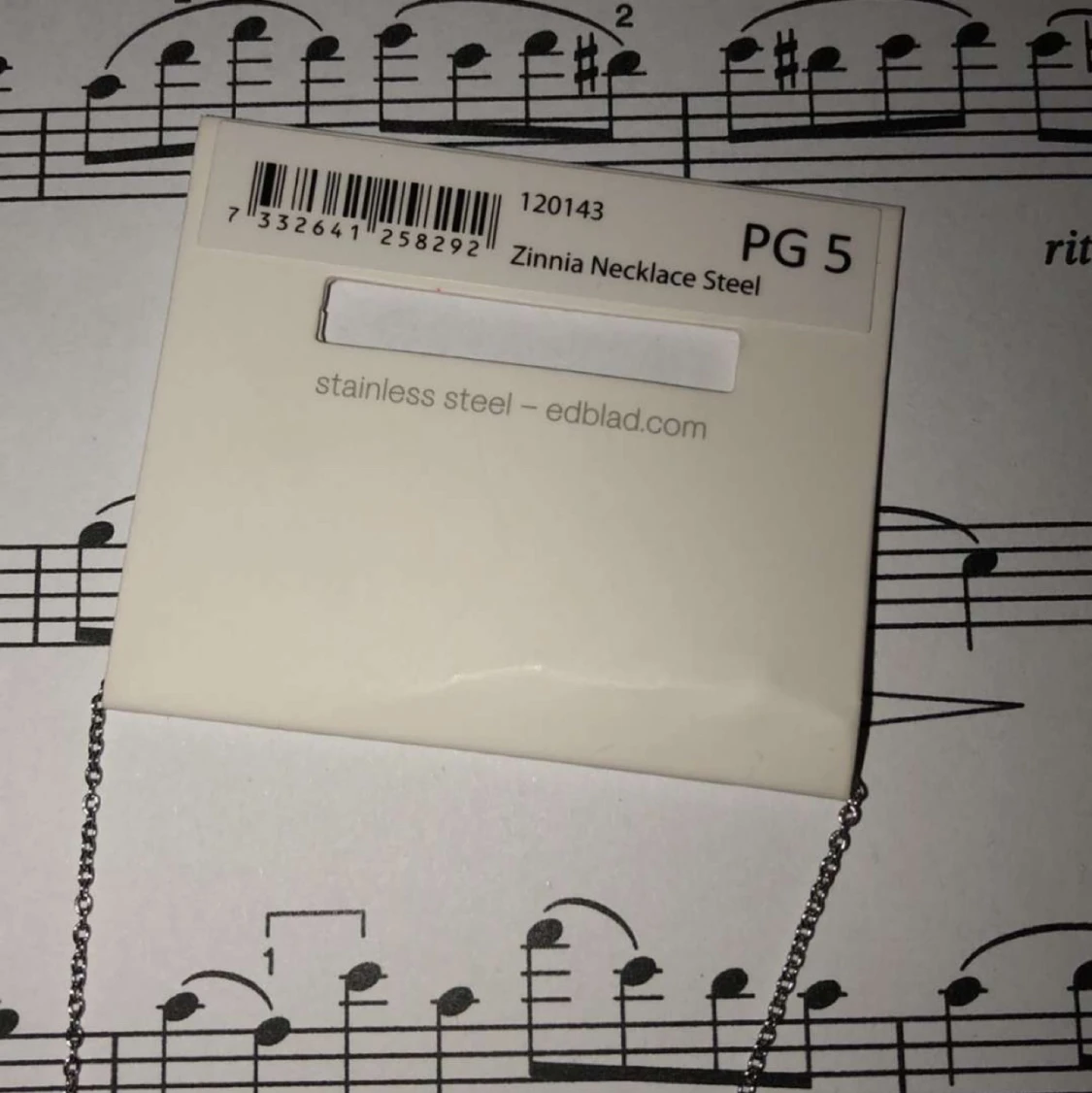 Stål halsband  - 91