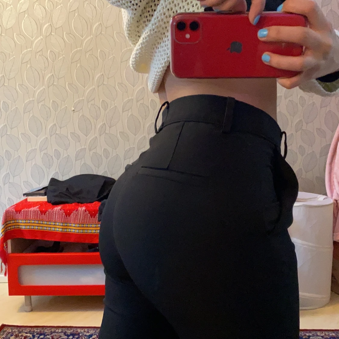 jätte snygga kostym byxor💓 - 90