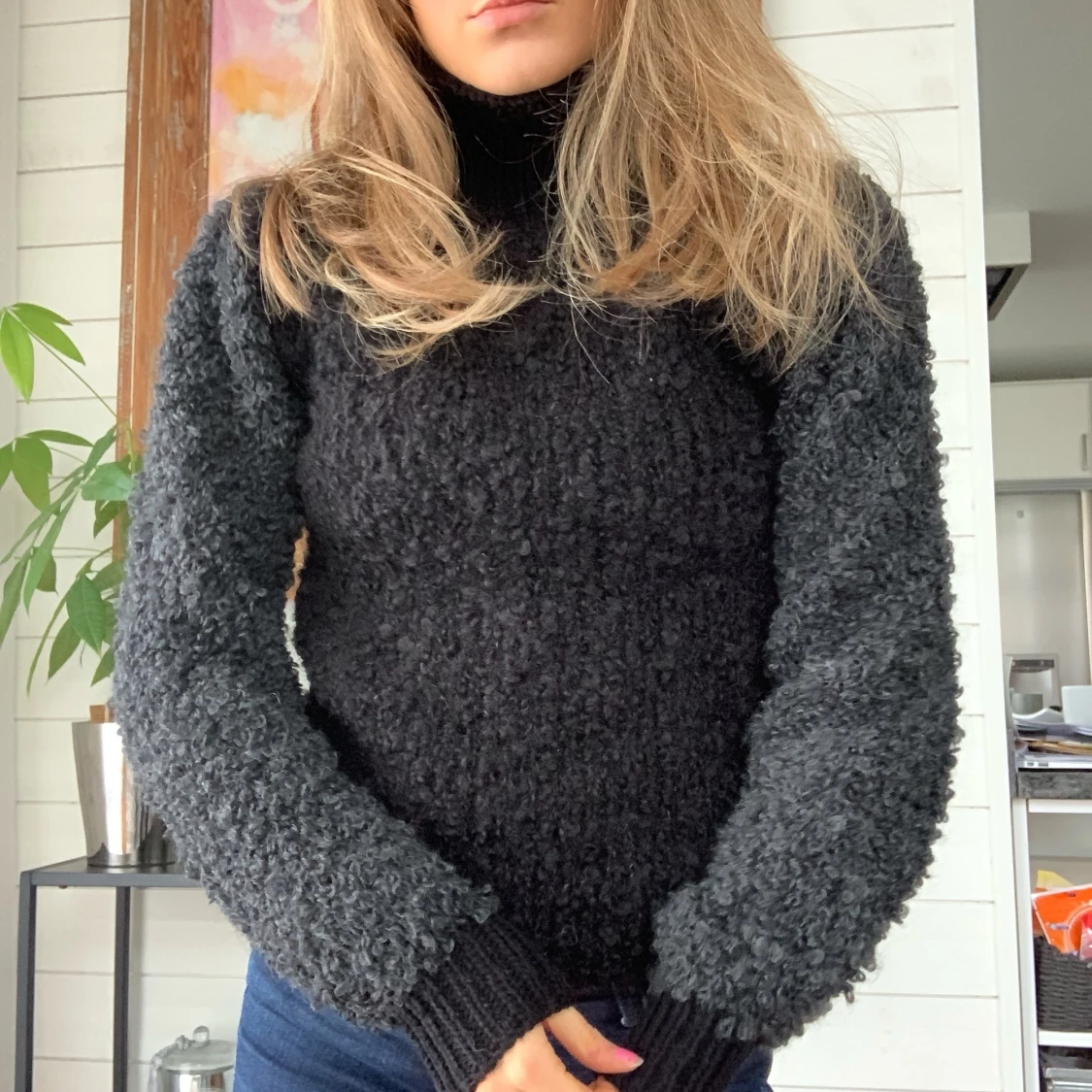 SÅ FIN HEMSTICKAD TRÖJA🖤🐘 - 90