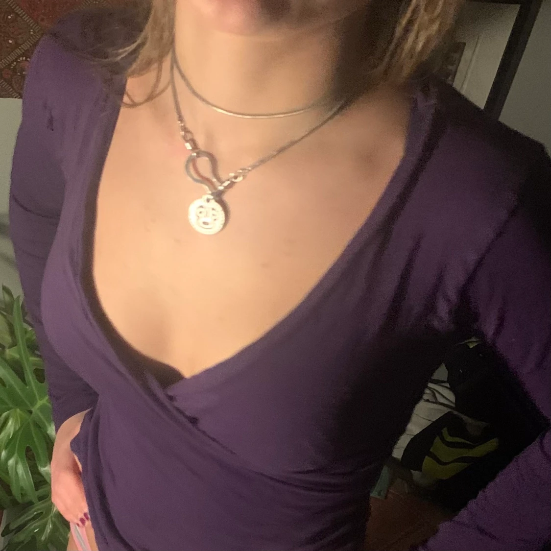 Lila omlott topp - 91