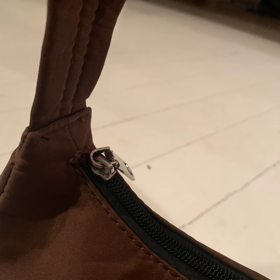 Brun baguette väska  - 91