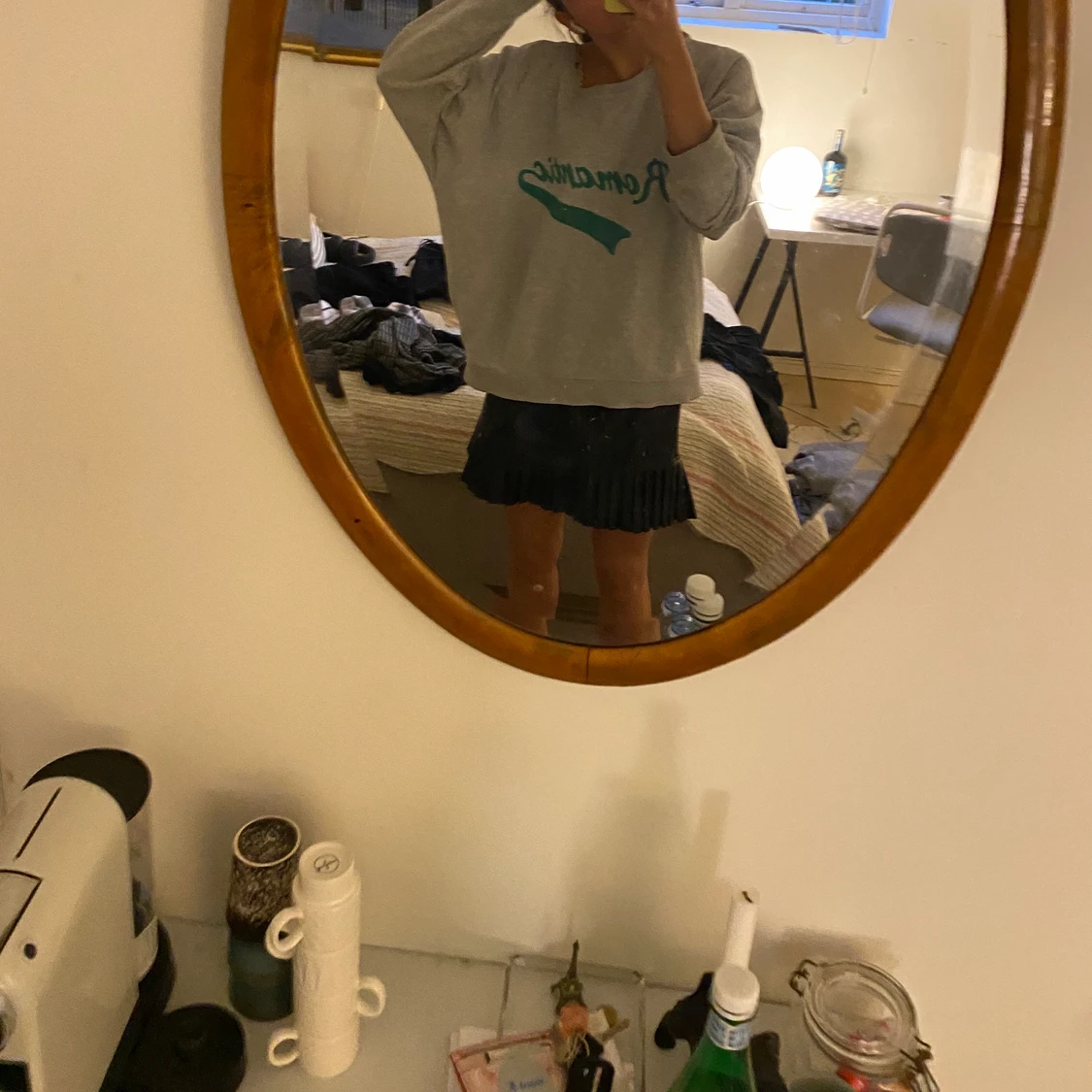 Läderkjol zara - 90