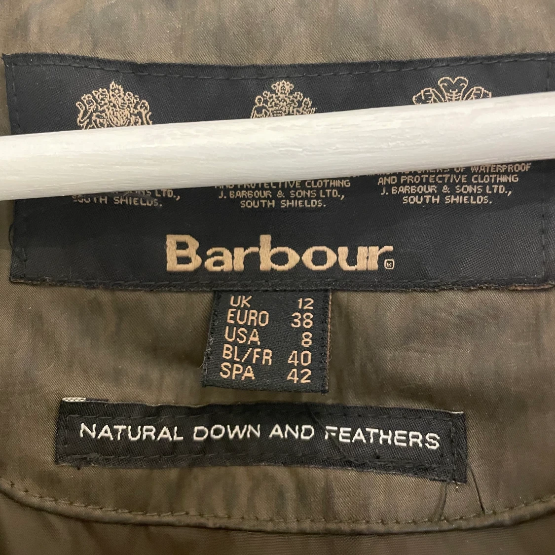 Barbour jacka med luva - 91