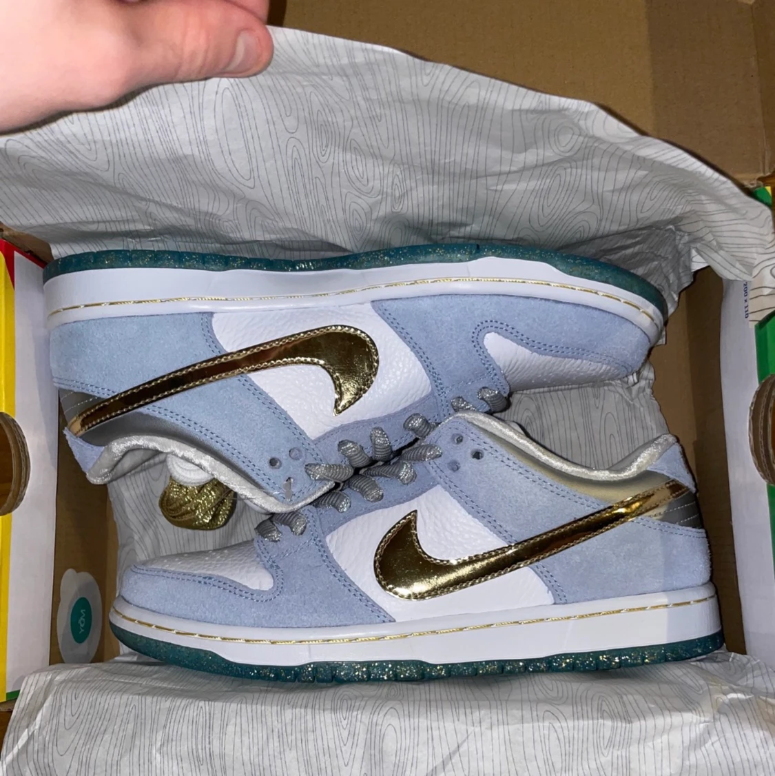 Nike dunk Sean silver dunk