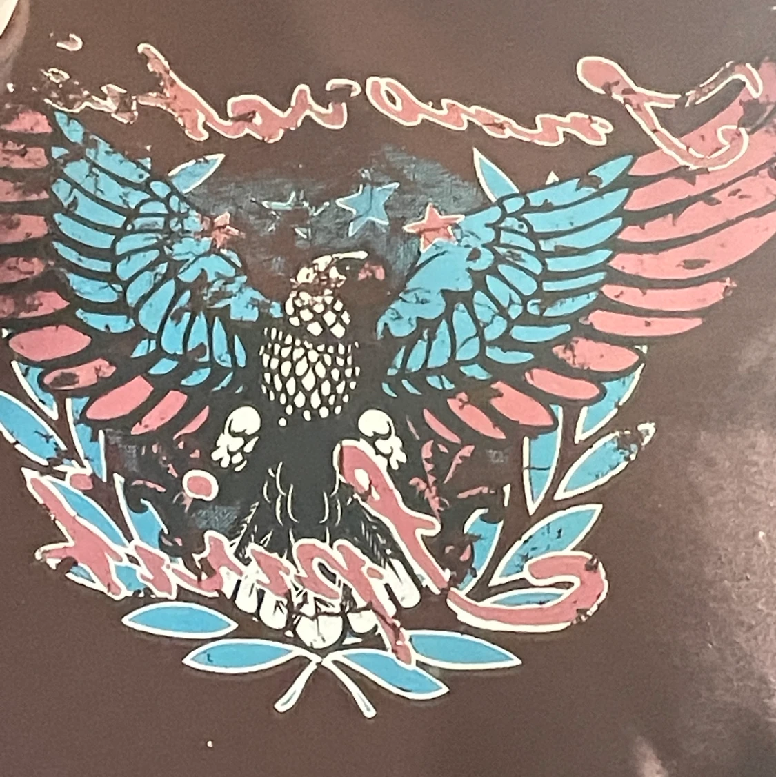 Brun vintage tröja, strl XS tror jag - 90