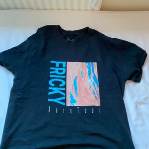 Fricky tour tee - Tröja jag köpte på frickys konsert på grönan för typ 2 år sen. Inga flaws, den är size M men passar som en L. Betala med swish o fråga om det är nåt!