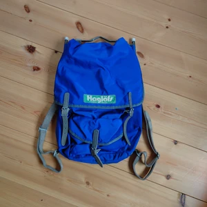 Haglöfs Ryggsäck - Blå retro Haglöfs Ryggsäck! Skulle uppskatta ca 15l. Fint skick. 