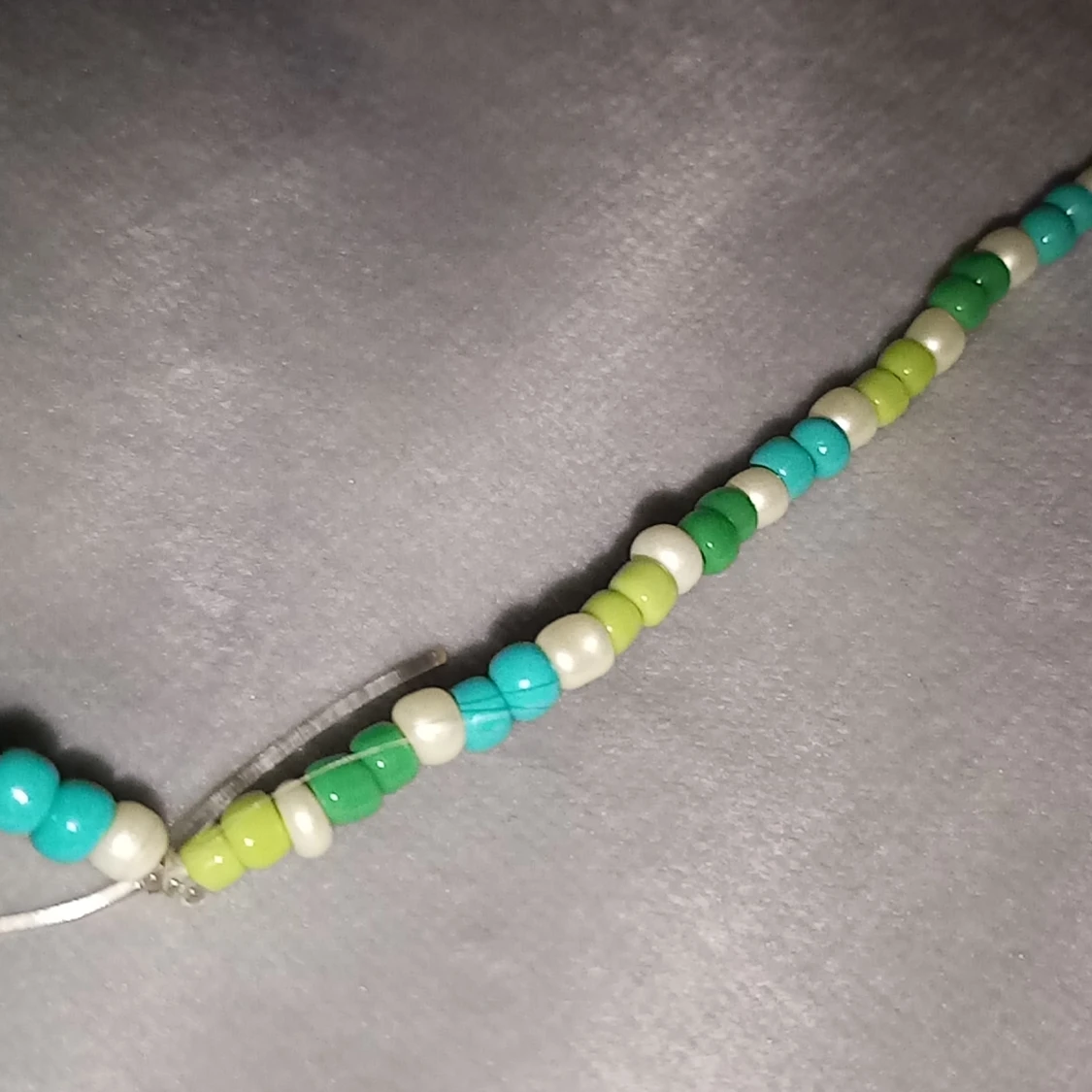 Grönt halsband - 90