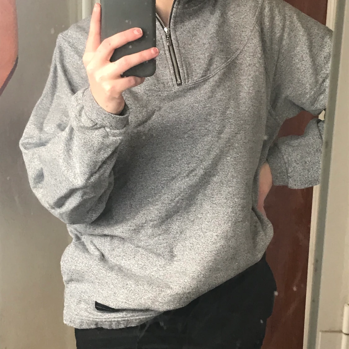 Oversized champion sweatshirt