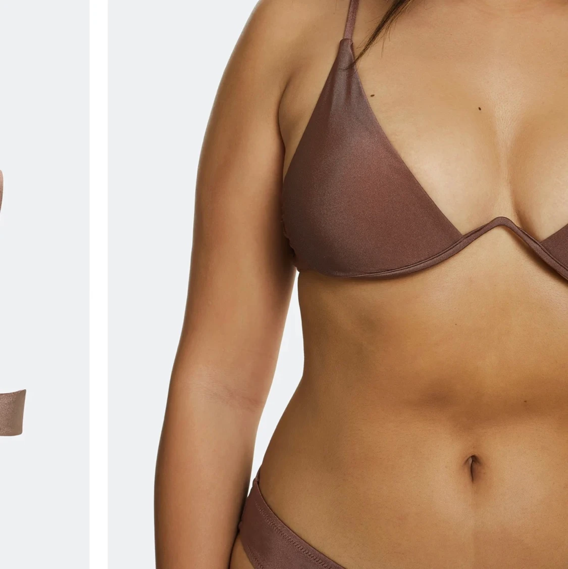 Oanvänd bikiniöverdel  - 90