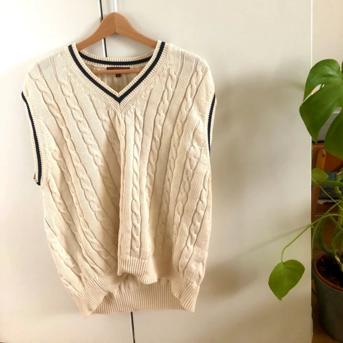 Oversized stickad vĂ€st đȘ