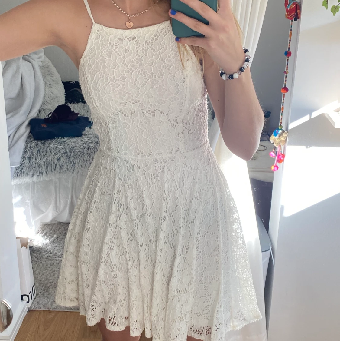 Vit klänning 