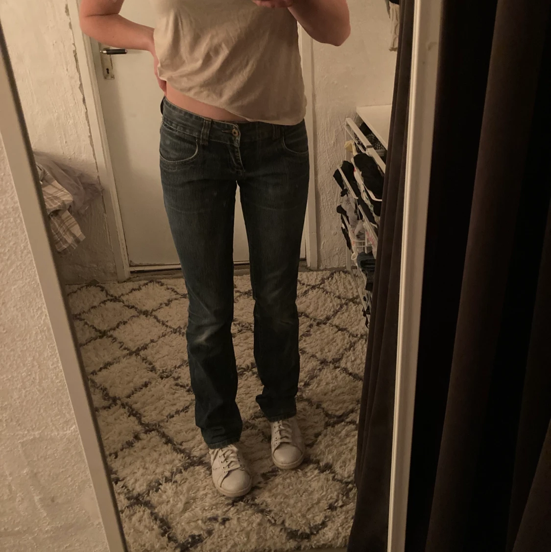 Lågmidjade jeans - 90