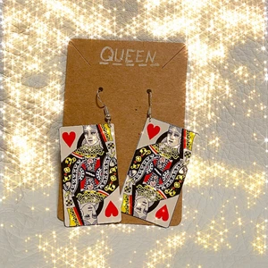 QUEEN earrings  - QUEEN cards