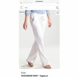 Linnebyxor - Helt slutsålda linnebyxor ifrån Zalando. Prislapp fortfarande kvar, aldrig använda. Jättefina och sköna till sommaren! Pris börjar på 550kr, buda vid intresse :) 