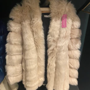 Born in Stockholm Faux Fur Jacket Hoodie - Never been used!  Size : Small